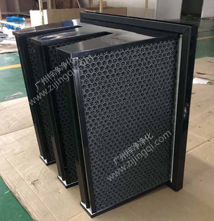 組合式活性炭過濾器濾料—采用顆?；钚蕴拷?jīng)過特殊化學(xué)配方處理